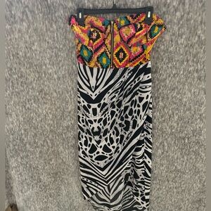 2B Bebe strapless dress size XS